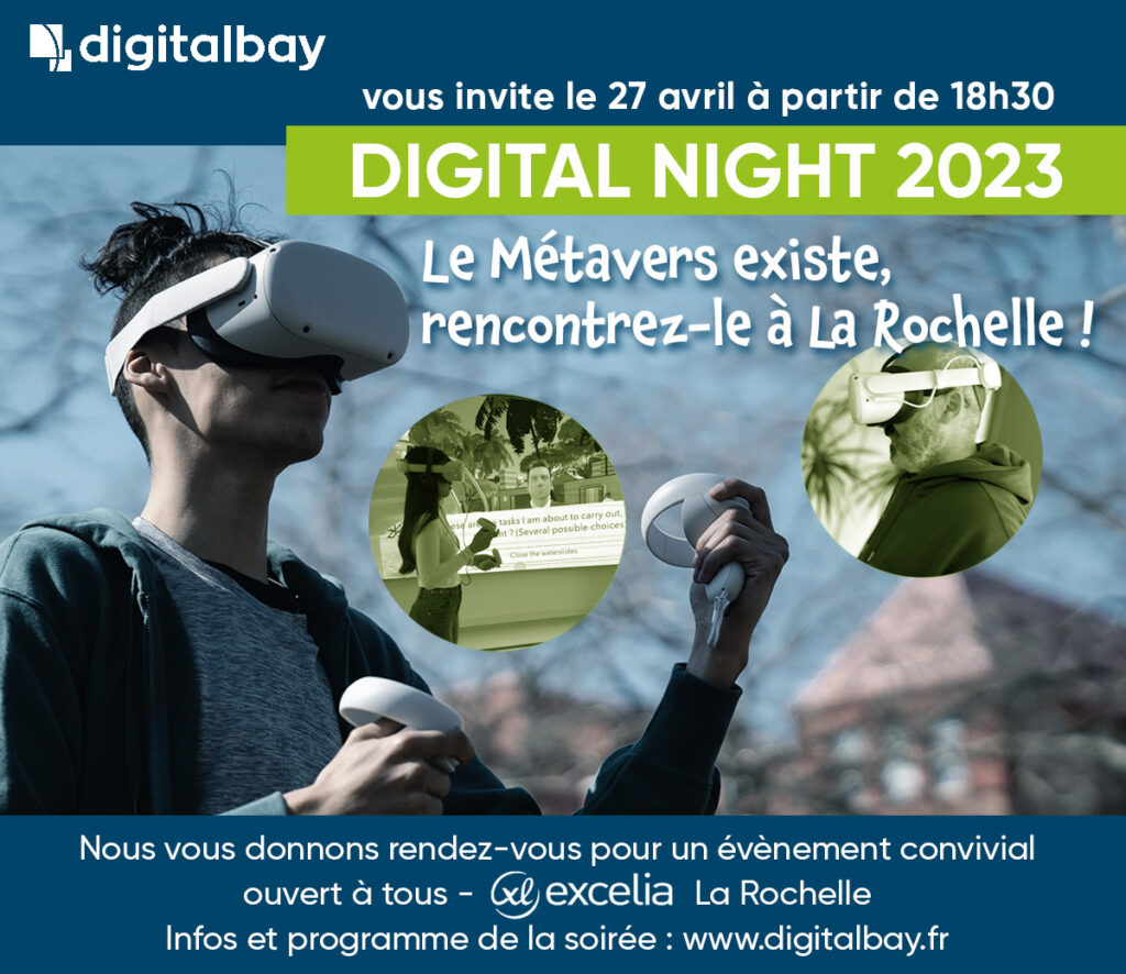 Digital Night 27 avril 2023 evenement Digitalbay