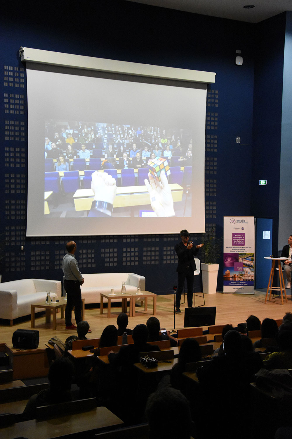 Digital Night : interaction public - réalité virtuelle