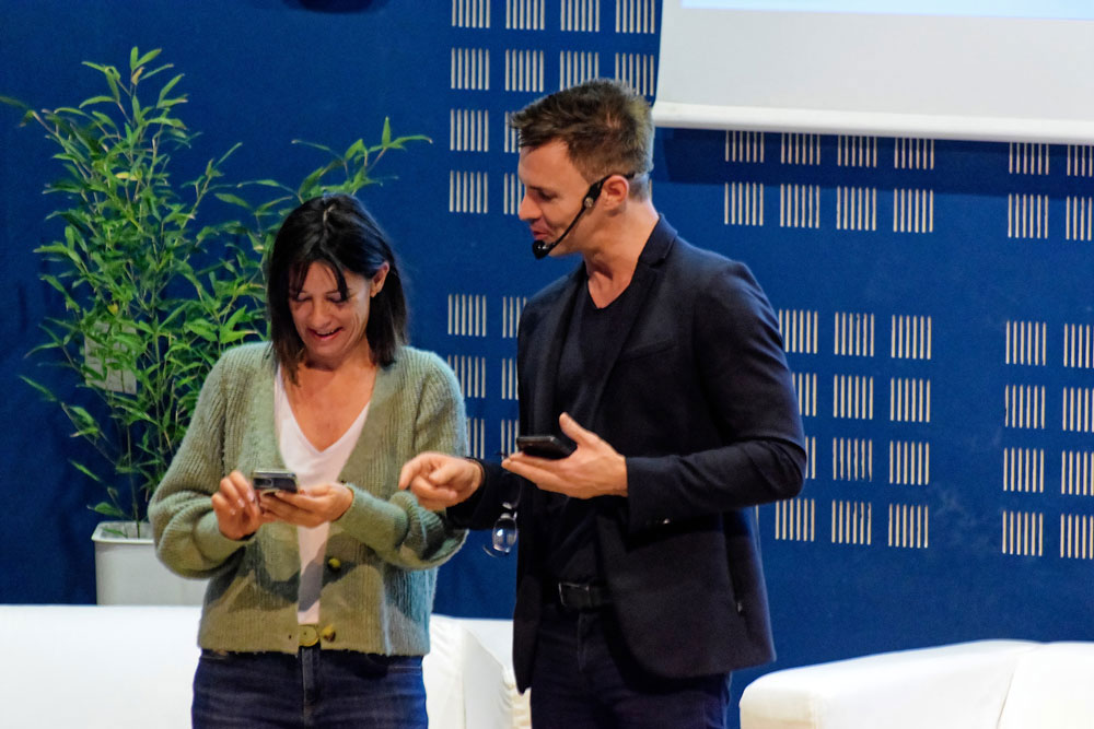Digital Night : interaction avec le public