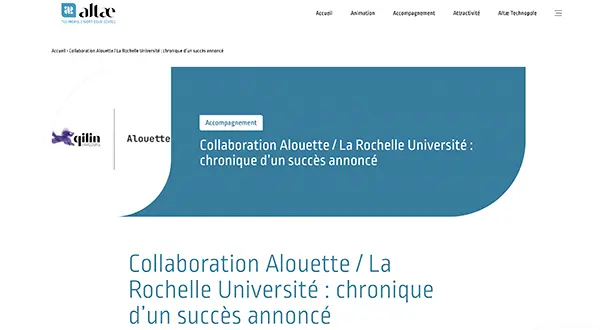Collaboration entre chercheurs, étudiants et entreprises : Altea